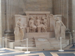 Sculptures at the Pantheon