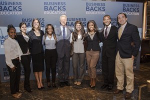 As a recipient of a Clinton Scholarship, Zdvorak had the opportunity to meet the former President