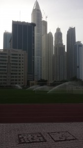 Soccer fields at AUD
