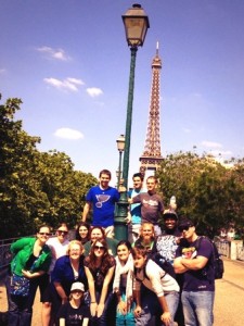 S&T students in Paris